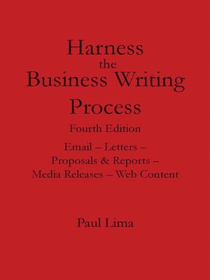 cover image of Harness the Business Writing Process